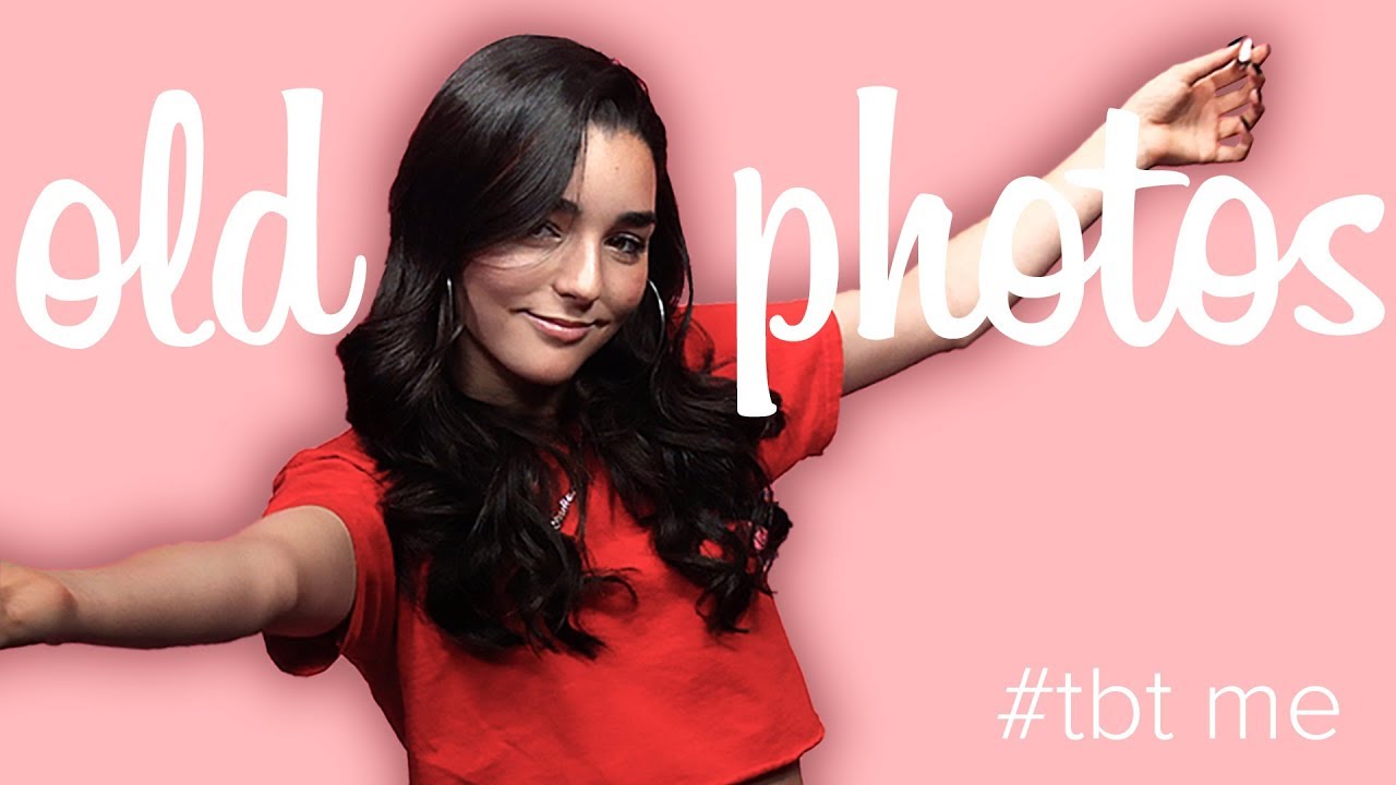 INDIANA MASSARA Reacts To Old Photos | #TBT ME