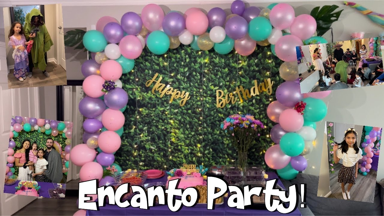 Encanto Inspired Theme Birthday Party at Home | DIY Prep, Costumes, Decor, Game Ideas 2022 
