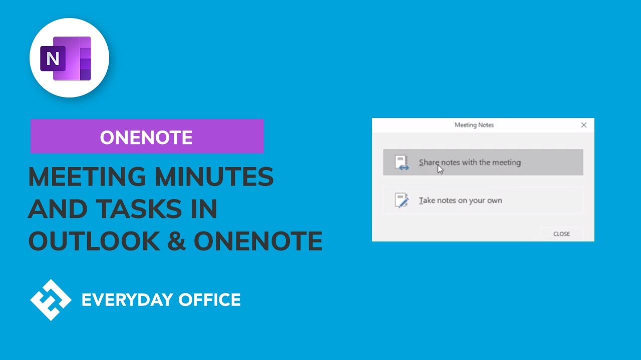 Using OneNote with Outlook for Meetings and Project Management