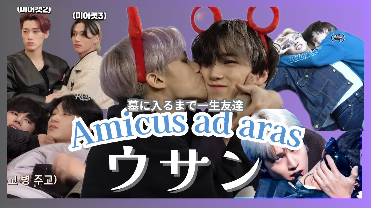 出会う運命だったアチズの特攻隊長最大のからかい愛amicus ad arasウサン【日本語字幕/アチズ/ATEEZ/에이티즈/ウヨン/サン】