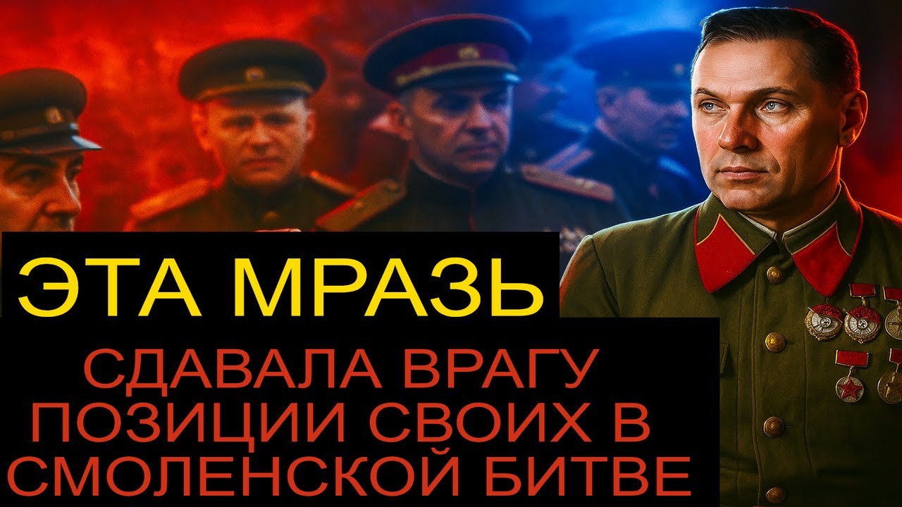 Рокоссовский сдал эту мразь. Она сдавала позиции советских солдат!
