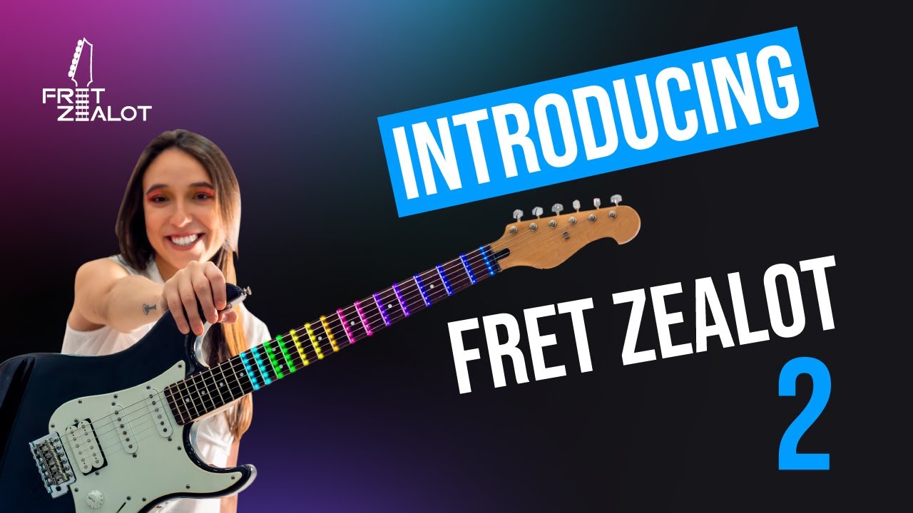 Fret Zealot 2 — научитесь играть на гитаре в 5 раз быстрее с помощью света!