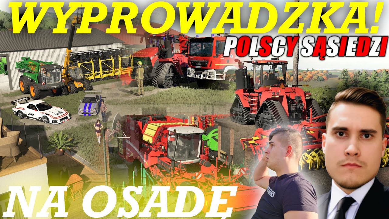 WYPROWADZKA NA OSADĘ! 😍 POŻEGNANIE Z MICHAŁEM 😕 ZACZNĘ WSZYSTKO OD POCZĄTKU┃POLSCY SĄSIEDZI S2┃346