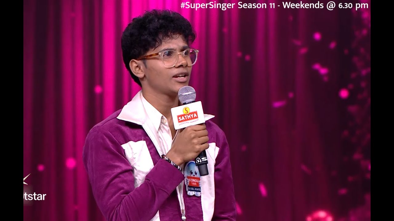இது என்ன டா #Nikil-க்கு வந்த சோதனை..😆   | Super Singer Season 11