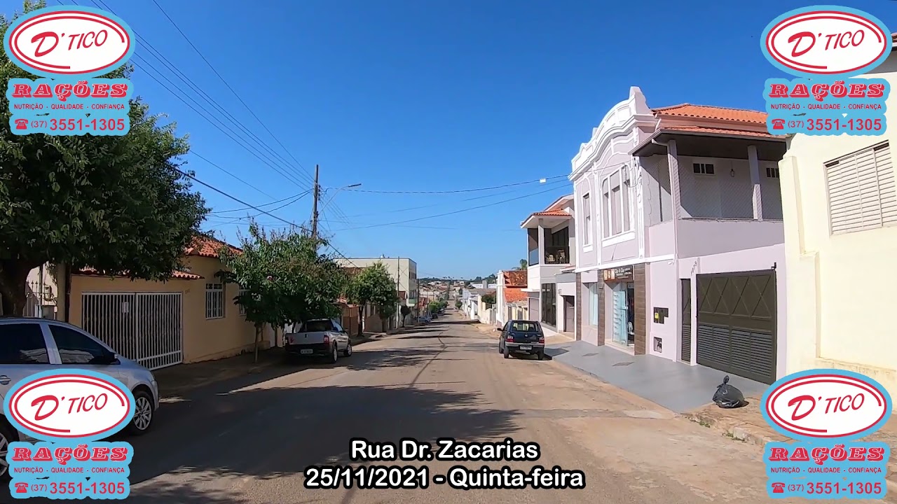 Ruas de DORES DO INDAIÁ - MG - Programa Essa é Minha Cidade