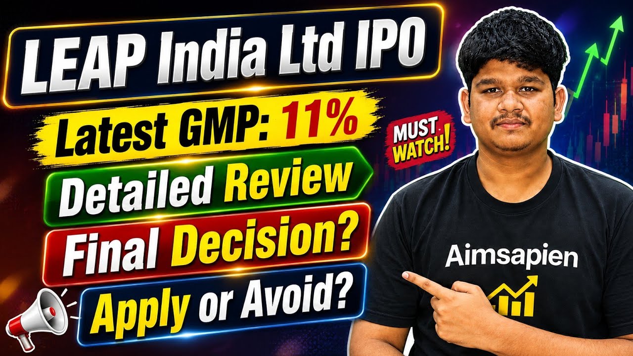 LEAP India ltd IPO mai kismat aazmayein kya? | Aimsapien 