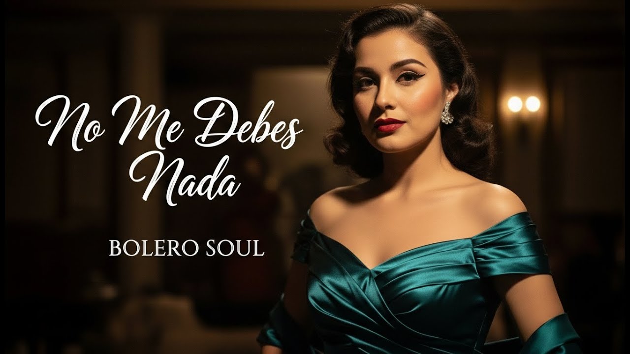 No Me Debes Nada 💔 Bolero Soul que Sana el Corazón