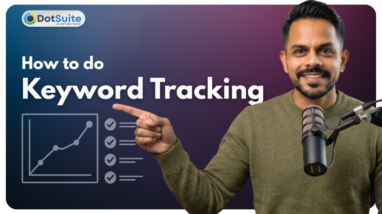How to do Keyword Tracking in DotSuite (Step by Step Guide)