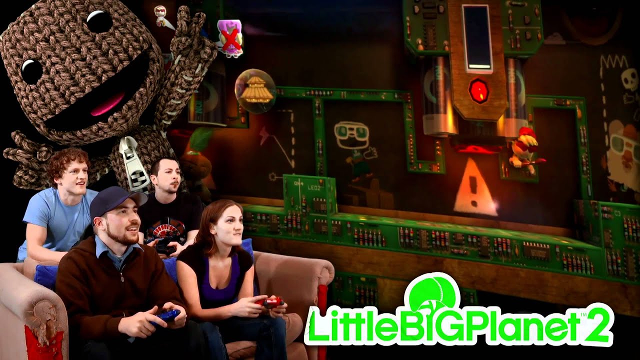 Bravery Test! (We Suck!) - Little Big Planet 2 is AWESOME!