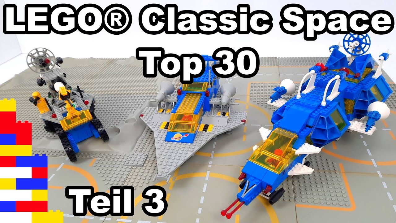 LEGO® Raumfahrt/Classic Space - Die 30 größten Sets nach Teilen Teil 3: Platz 10 - 1 [Toplist]