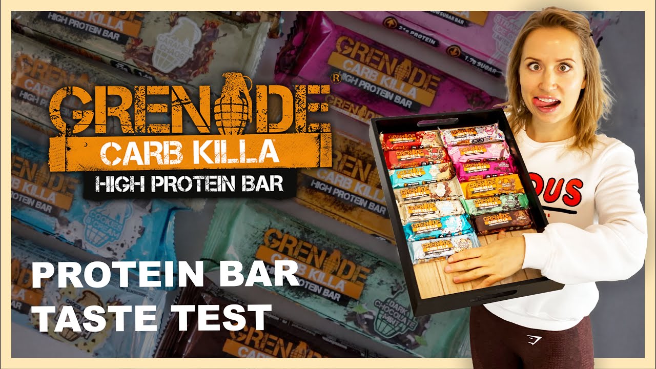 GRENADE CARB KILLA | Protein Bar Taste Test & Review