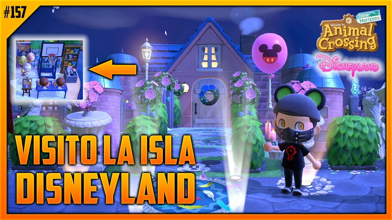 VISITO la ISLA INSPIRADA en 😲 DISNEYLAND ISLA 5 ESTRELLAS EP. 157 | Animal Crossing New Horizons