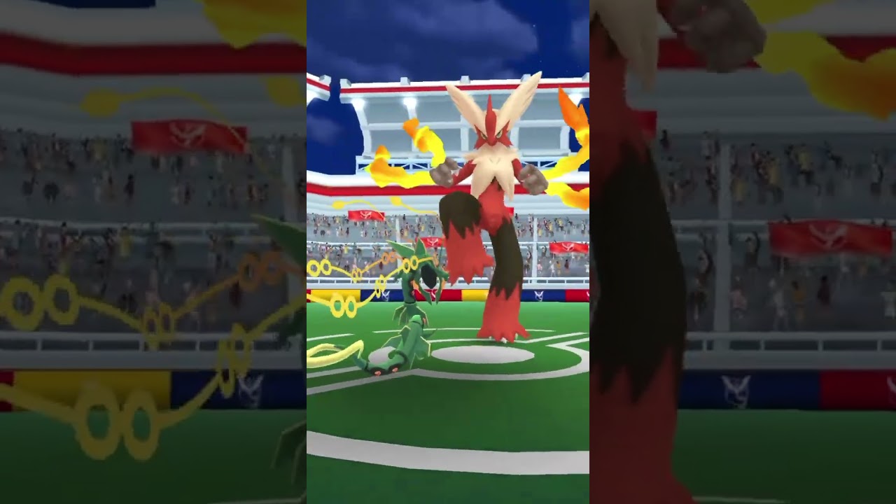 【ポケモンGO】メガバシャーモレイド　ソロ　再投稿