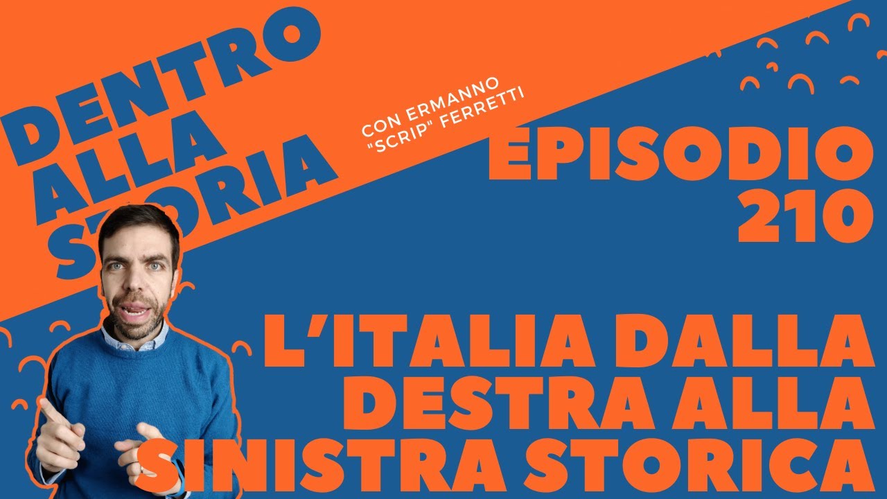 L'Italia dalla Destra alla Sinistra storica [Dentro alla storia, episodio 210]