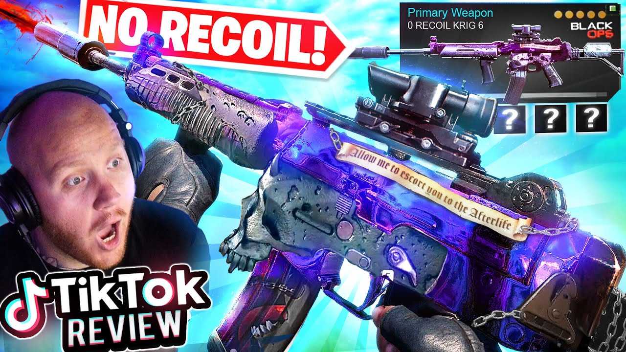 THIS KRIG 6 FROM TIKTOK HAS NO RECOIL! IT'S INSANE!! Ft. Nickmercs, Cloakzy & CouRageJD