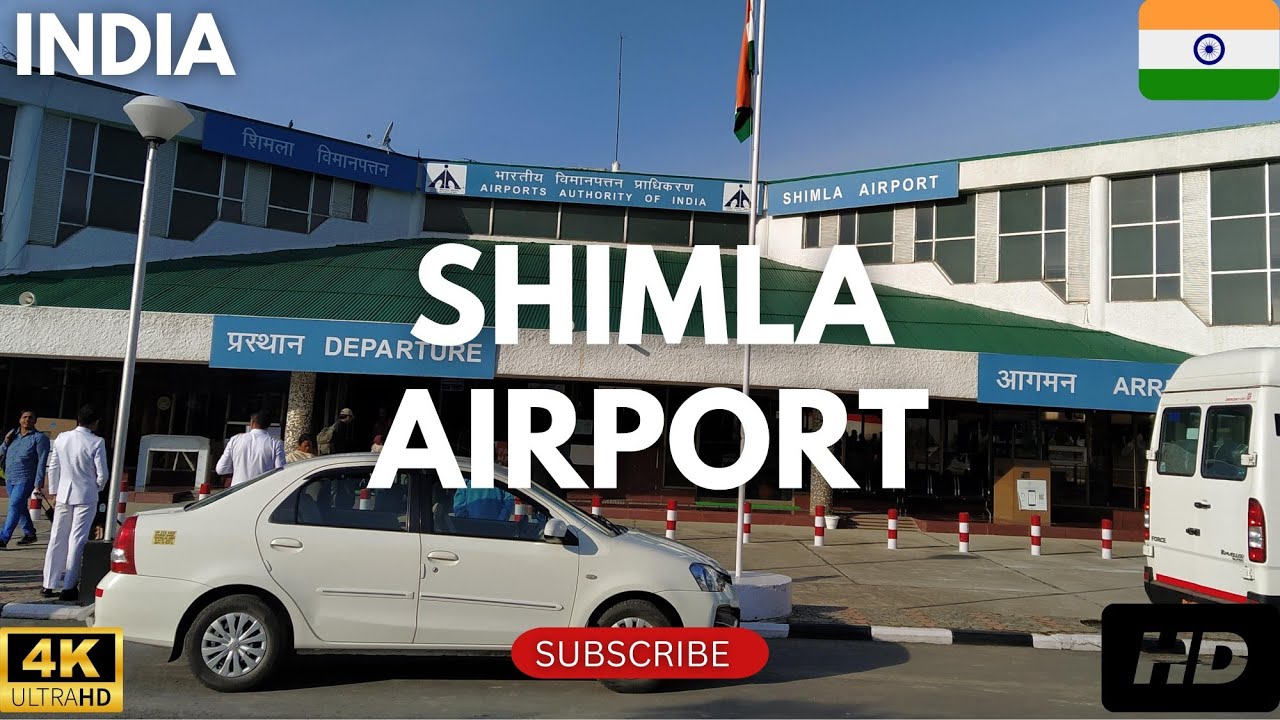 Shimla Airport, Shimla, Himachal Pradesh, India
