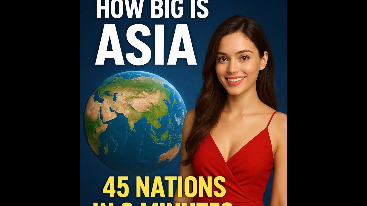 Asia in 6 Minutes &ndash; 45 Countries, One Epic Continent 🌏 | Cinematic Geography