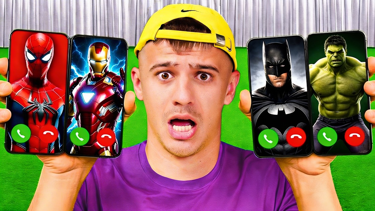 Я Позвонил КАЖДОМУ Супергерою В 3:00 Ночи!