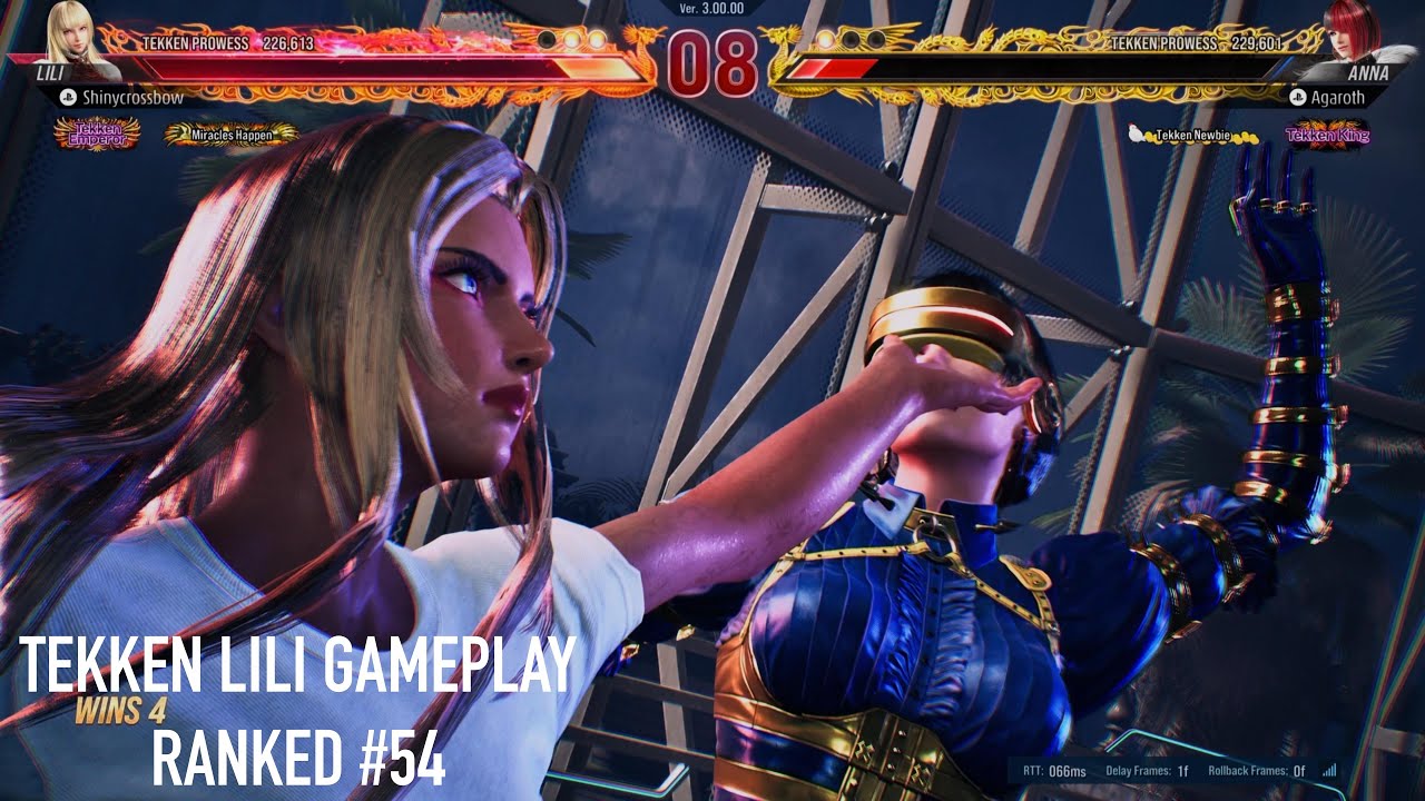 TEKKEN 8 - LILI gameplay - Ranked #54 ( season 3. )