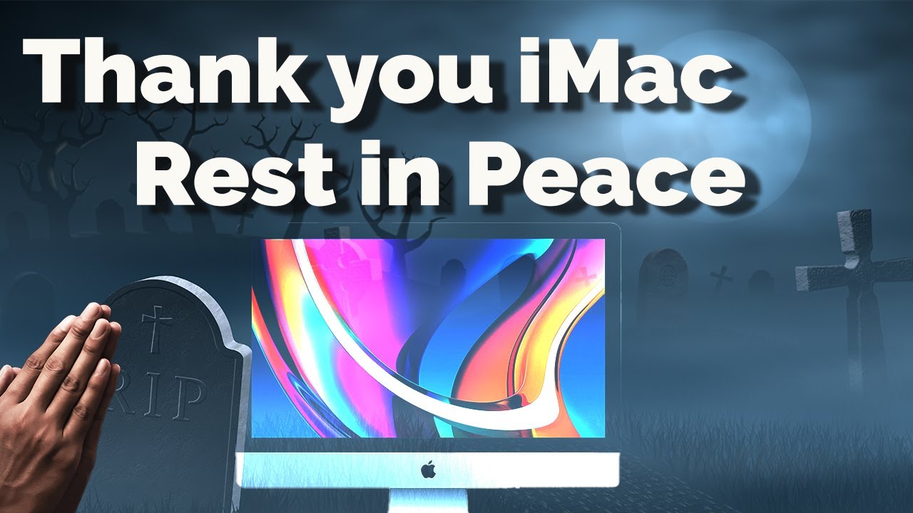 Rest in Peace iMac | David Lewis talking tech & audio