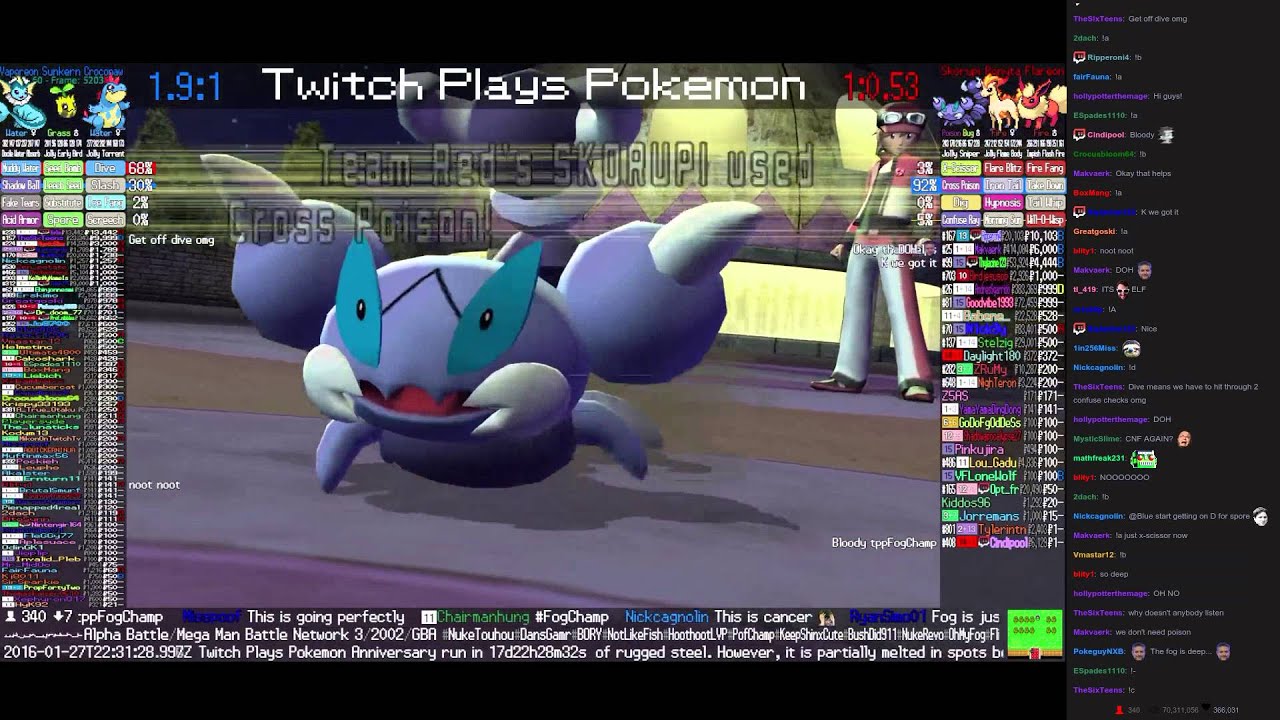 Twitch Plays Pokémon Battle Revolution - Match 