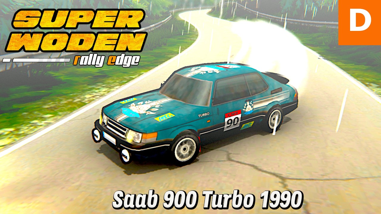 Super Woden Rally Edge – Saab 900 Turbo 1990 – Class D – 281 HP