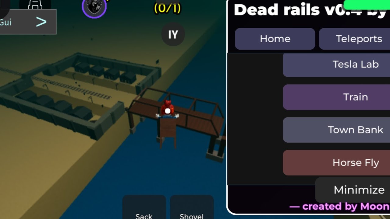 How to Fly in Dead Rails using Horse or Chair | Free Script