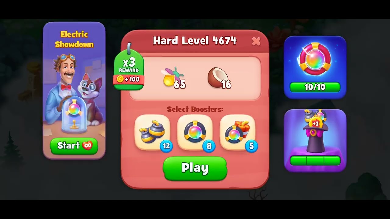 #gardenscapes level4668 to 4678