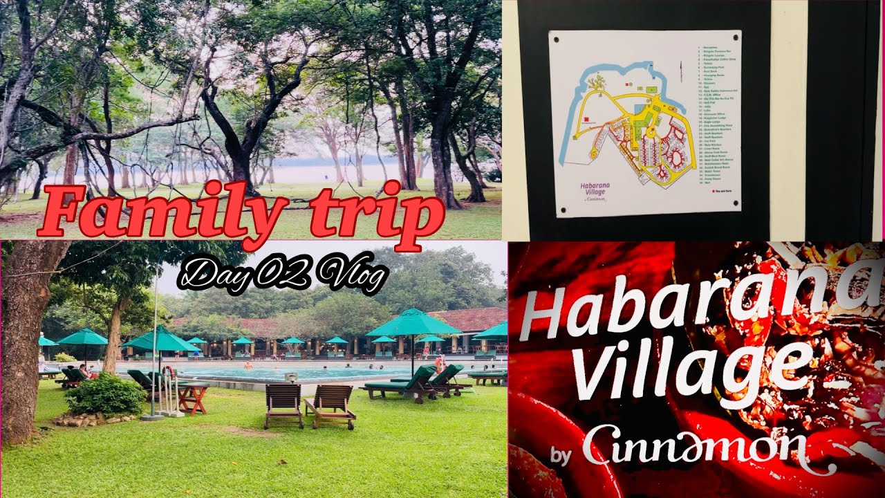 ||Family trip || Day 2 vlog 😍|| Habarana village by cinnamon ||