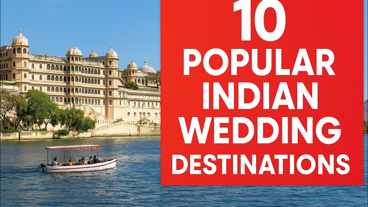 Top 10 Indian Wedding Destinations You'll Fall in Love With!