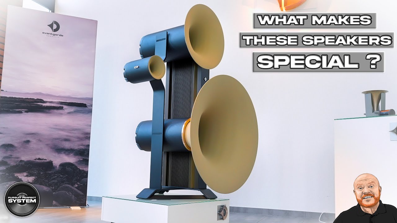 SPECJALNE głośniki HiFi z NOWYM iTRON Avantgarde Acoustic Trio G3