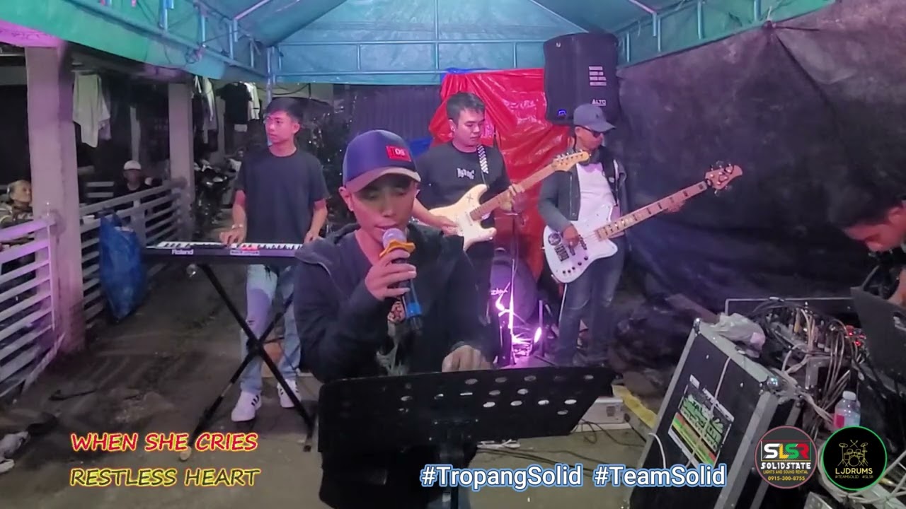 WHEN SHE CRIES - RESTLESS HEART (cover by Solidstate )