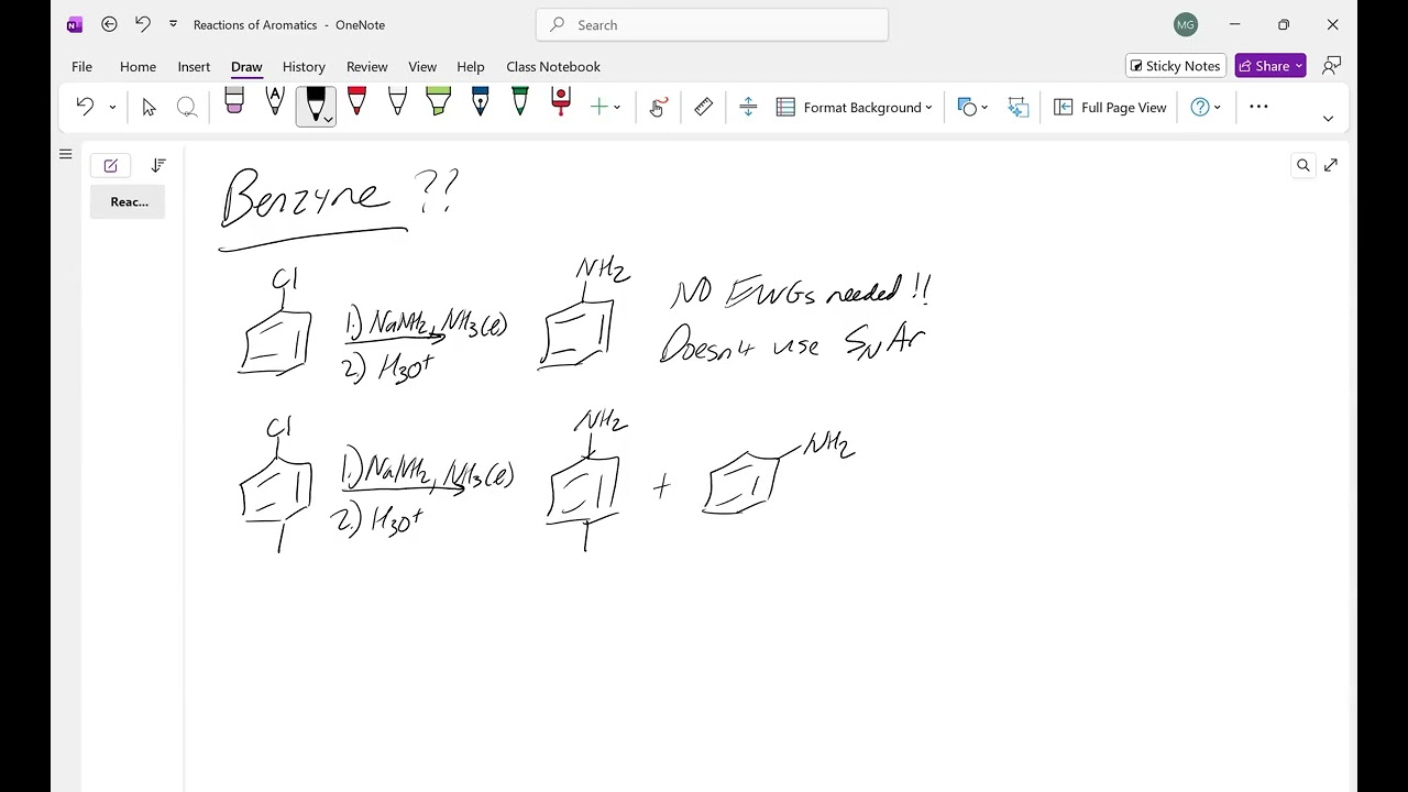 CHEM 113 Part 14 Day 3 Benzyne