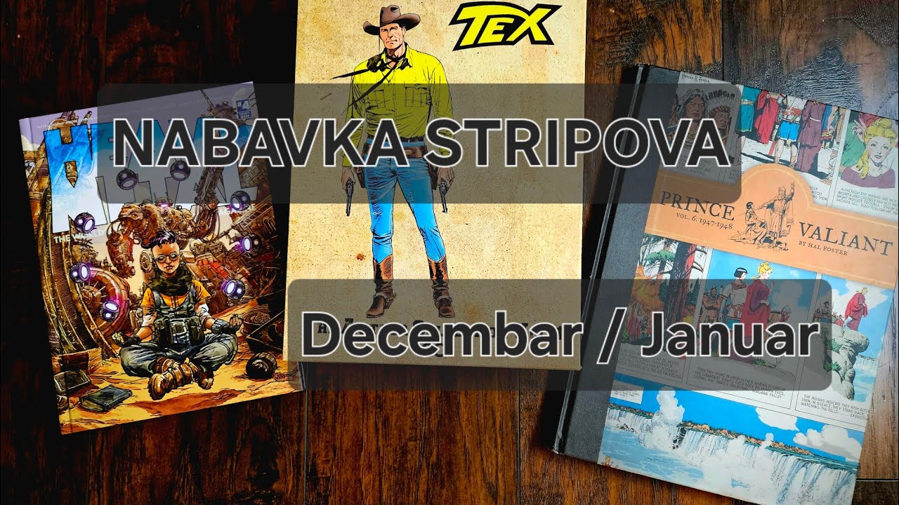 Nabavka Stripova Januar 2026 - Novi Tex od Epicenter, Heavy Metal, Moebius...
