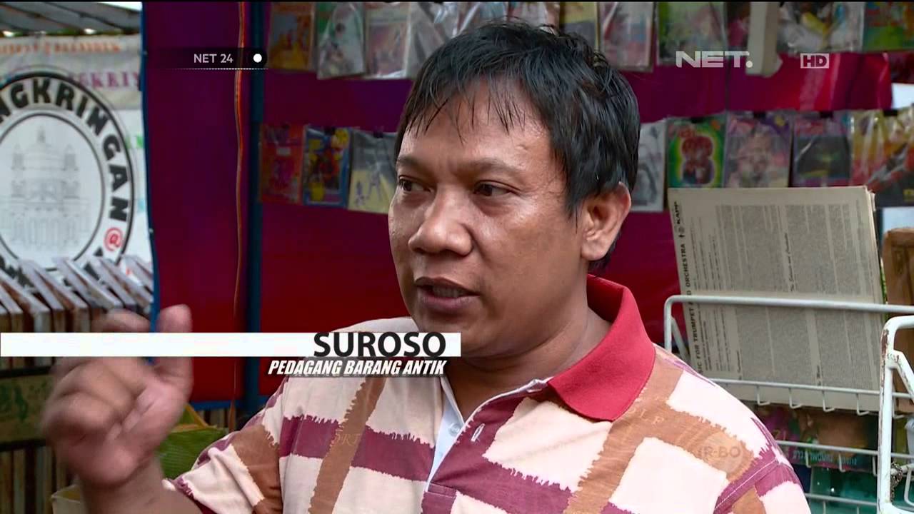 Pasar Klitikan Surga Kolektor Barang Antik - NET24