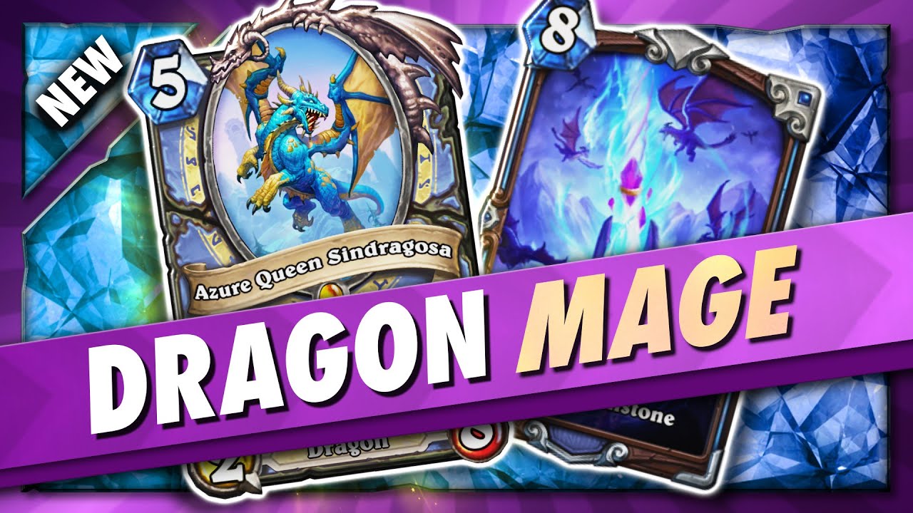 This DRAGON MIRACLE MAGE deck is gonna be broken! - Hearthstone Thijs