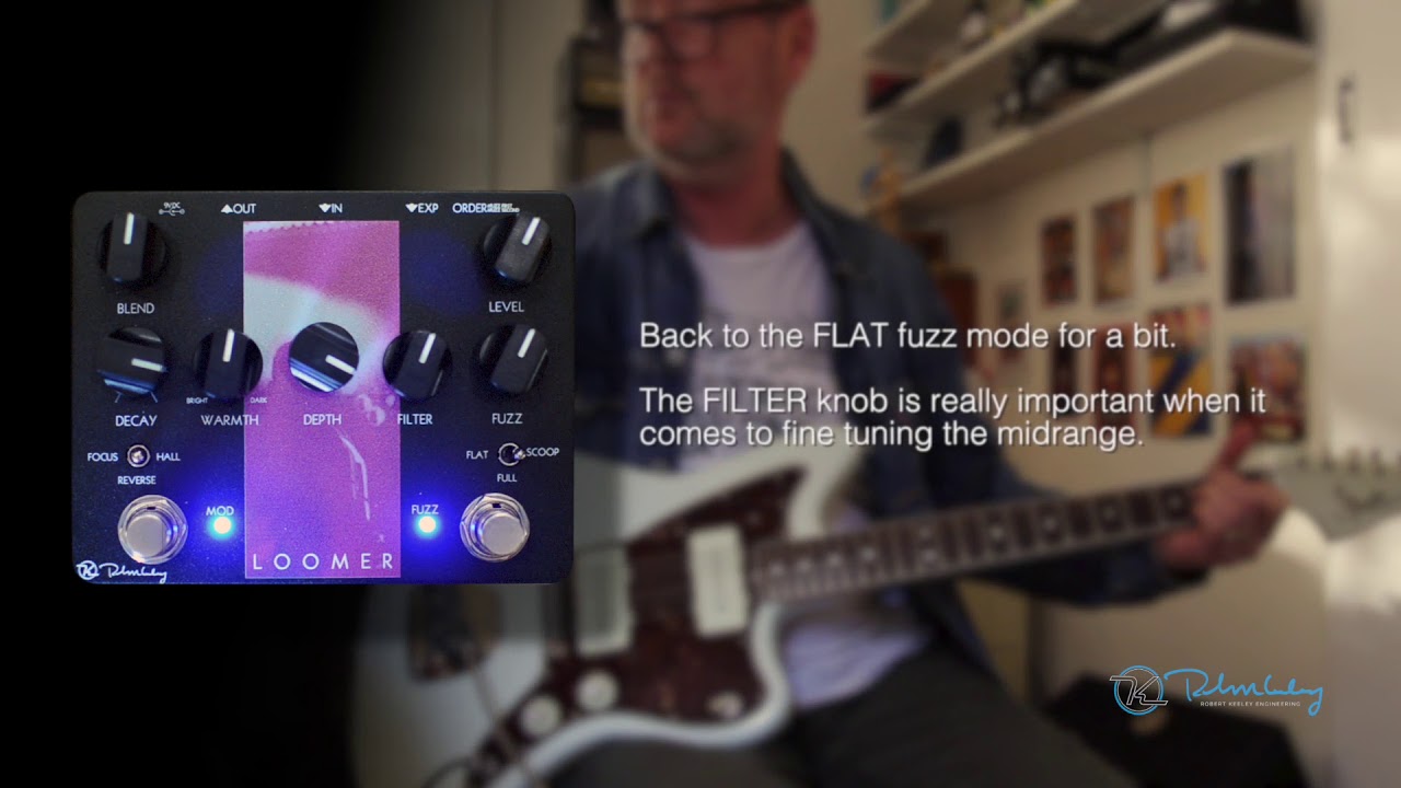 Keeley Electronics: LOOMER - Fuzz/Modulation - demo