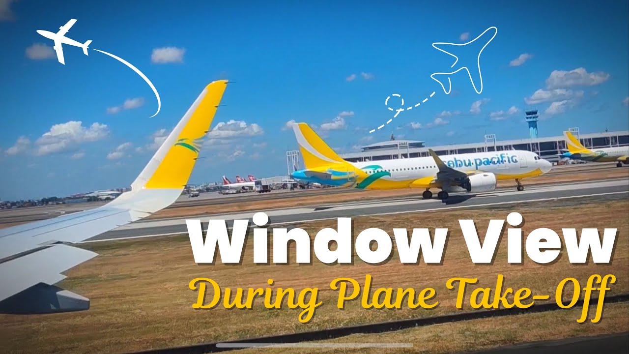 Our Window View During Plane TakeOff #travel 