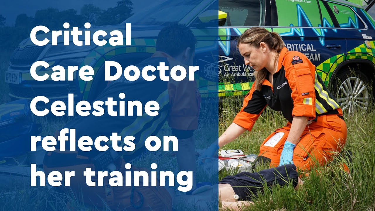 Critical Care Doctor Celestine reflects on her training at GWAAC
