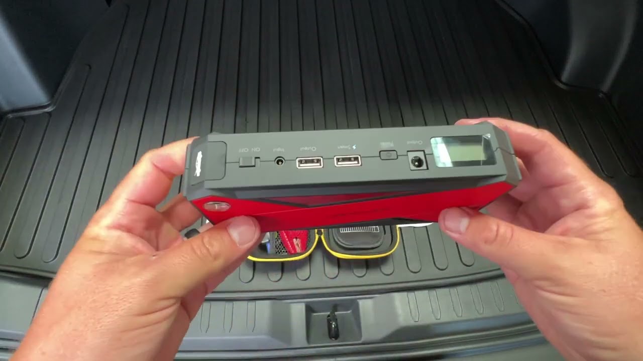 DBPOWER Peak 1600A 18000mAh Portable Car Jump Starter Review