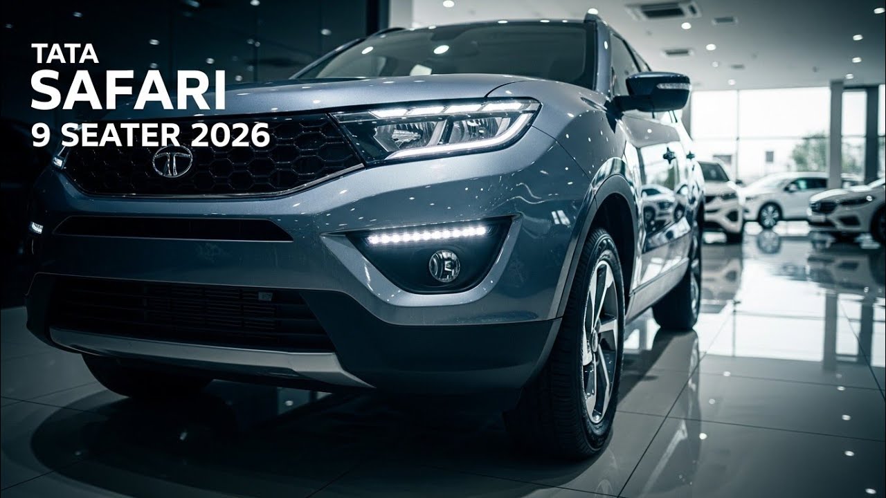 Tata Safari 9 Seater 2026 Launched 😱 India’s Biggest Family SUV Just Got CRAZIER!”