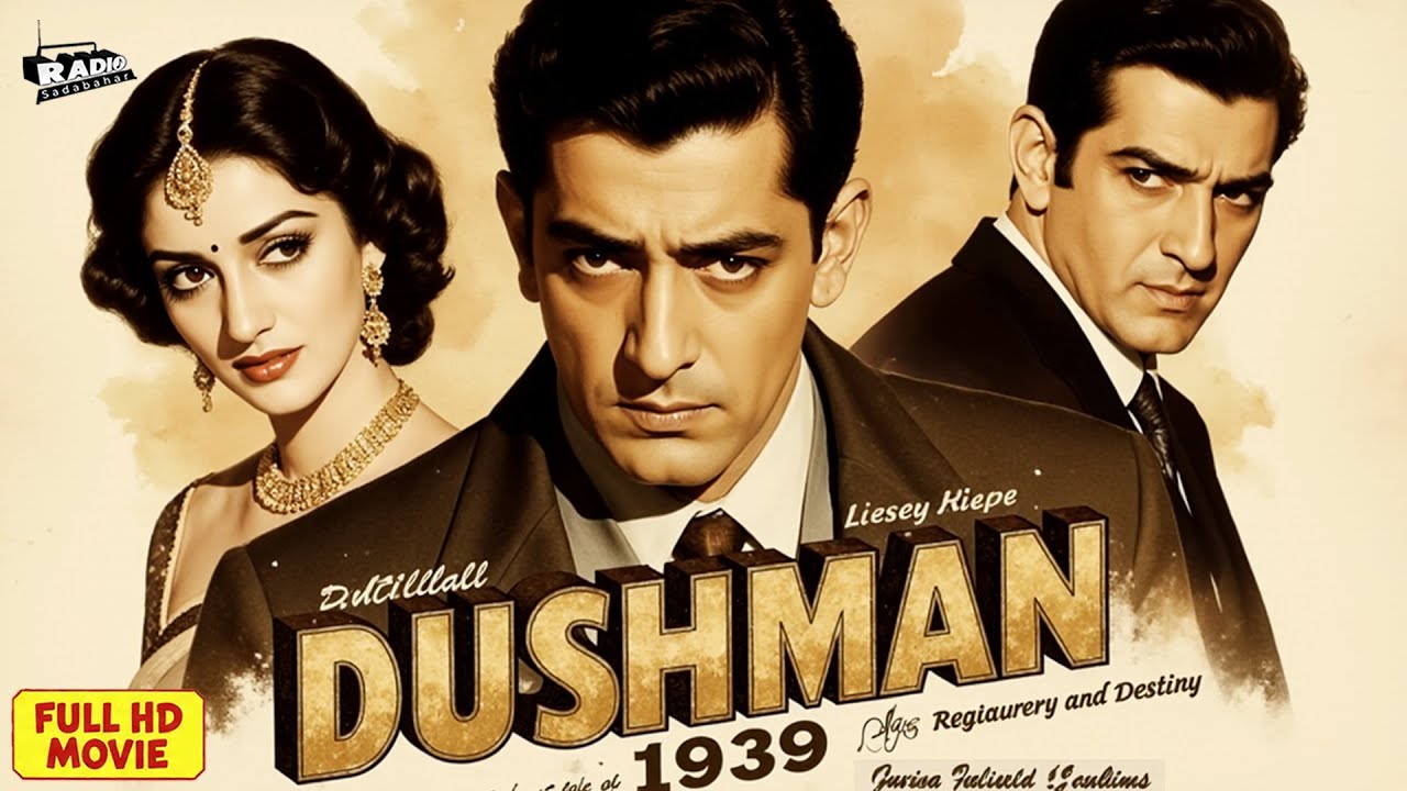 Dushman (1939) | Motilal, Rose, Trilok Kapoor | Classic Bollywood Drama Full Movie | Old Hindi Film