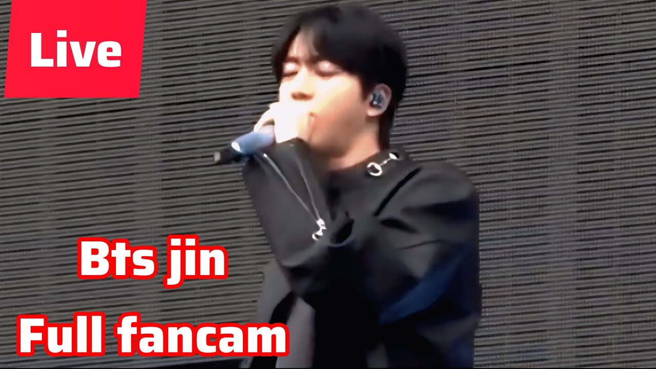 Live 🔴BTS jin concert soundcheck with jungkook and jhope # Runseokjin episode 