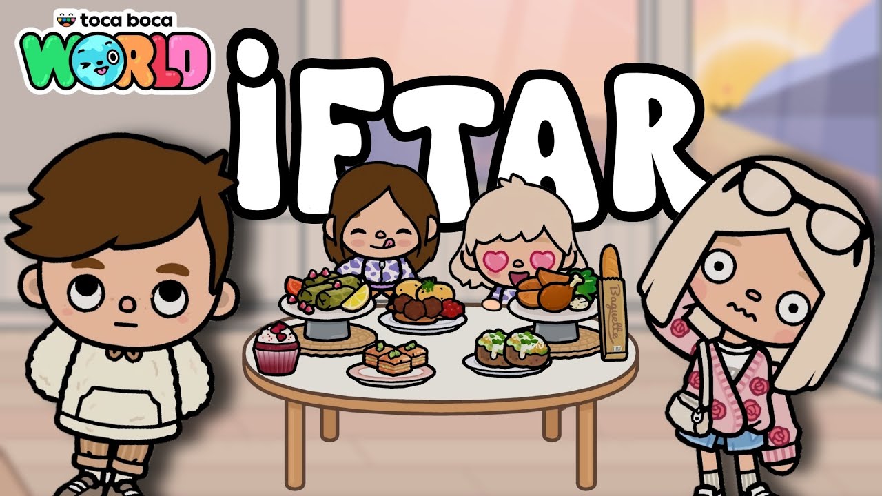 TOCA WORLD, EĞLENCELİ İFTAR VLOG!!! 🌯🌛 / İFTARA HAZIRLIK!? ~Ramazan &ouml;zel video |TOCA DAİSY