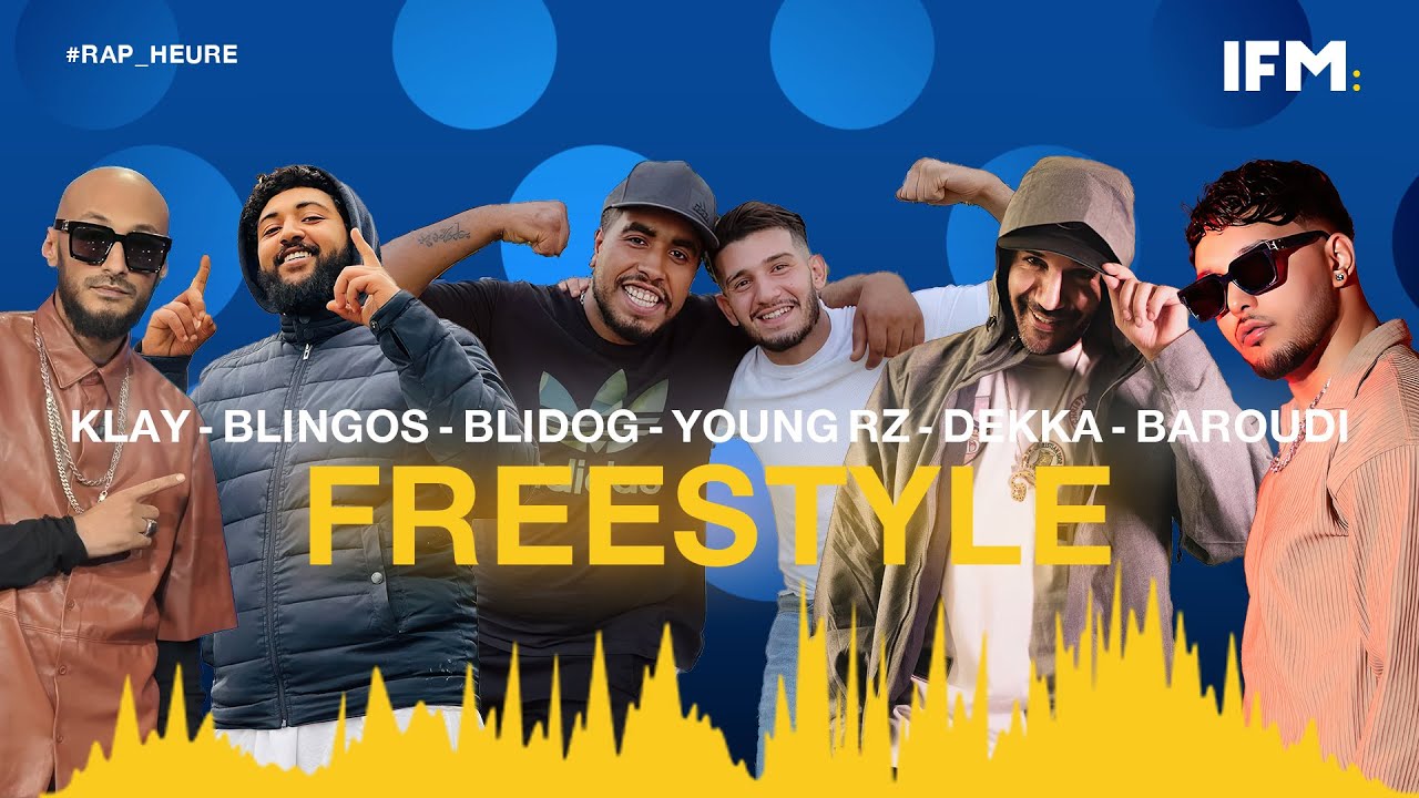 Rap Heure S2 :Freestyle 3alami : Klay - Blingos - Blidog - Young RZ - Dekka - Baroudi