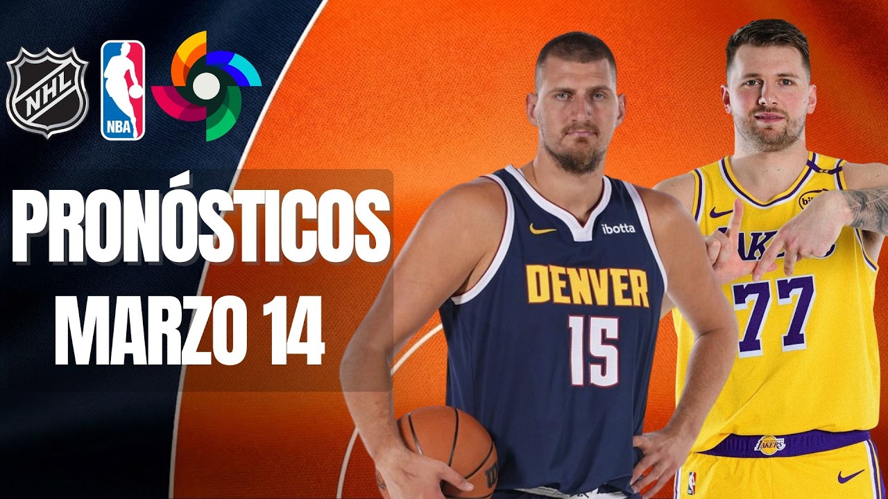 🔥🏀🏒⚾ PRON&Oacute;STICOS DE LA NBA, NHL Y WBC PARA HOY 14 DE MARZO | PICKS GRATIS 🏀🏒⚾🔥