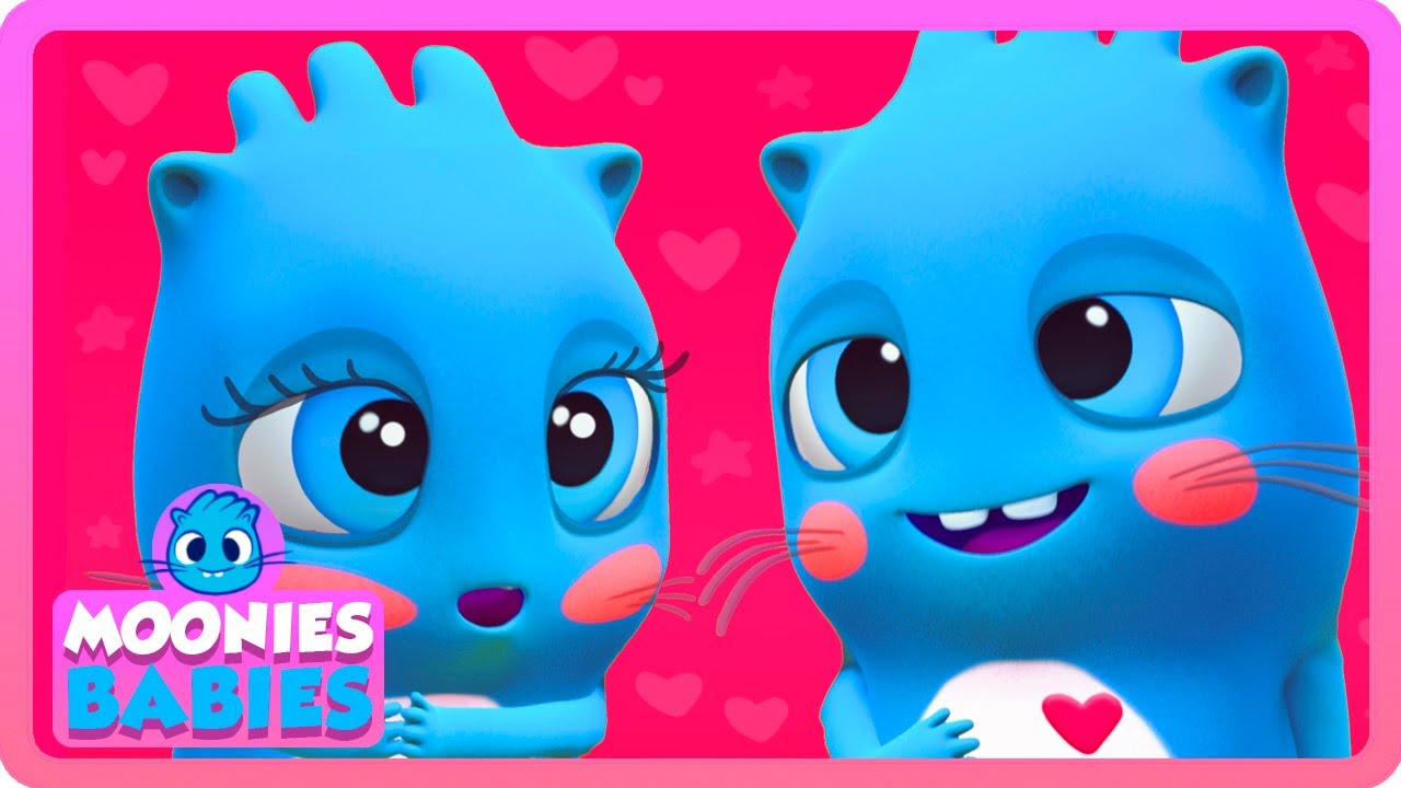 🌈  Skidamarink, I love you 💕🌈 Nursery rhymes & kids songs by Baby Moonies Official