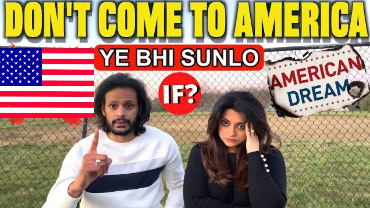 DONT COME TO AMERICA IF IN HINDI | LIVING IN USA: Pros & Cons  | INDIA To USA Flying | IndianVlogger