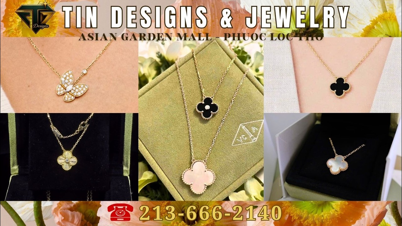 TIN JEWELRY & DESIGNS | 2-24-2026 | VCA NECKLACE | $50 OFF NEW CUSTOMER | #tindesigns #welivecal