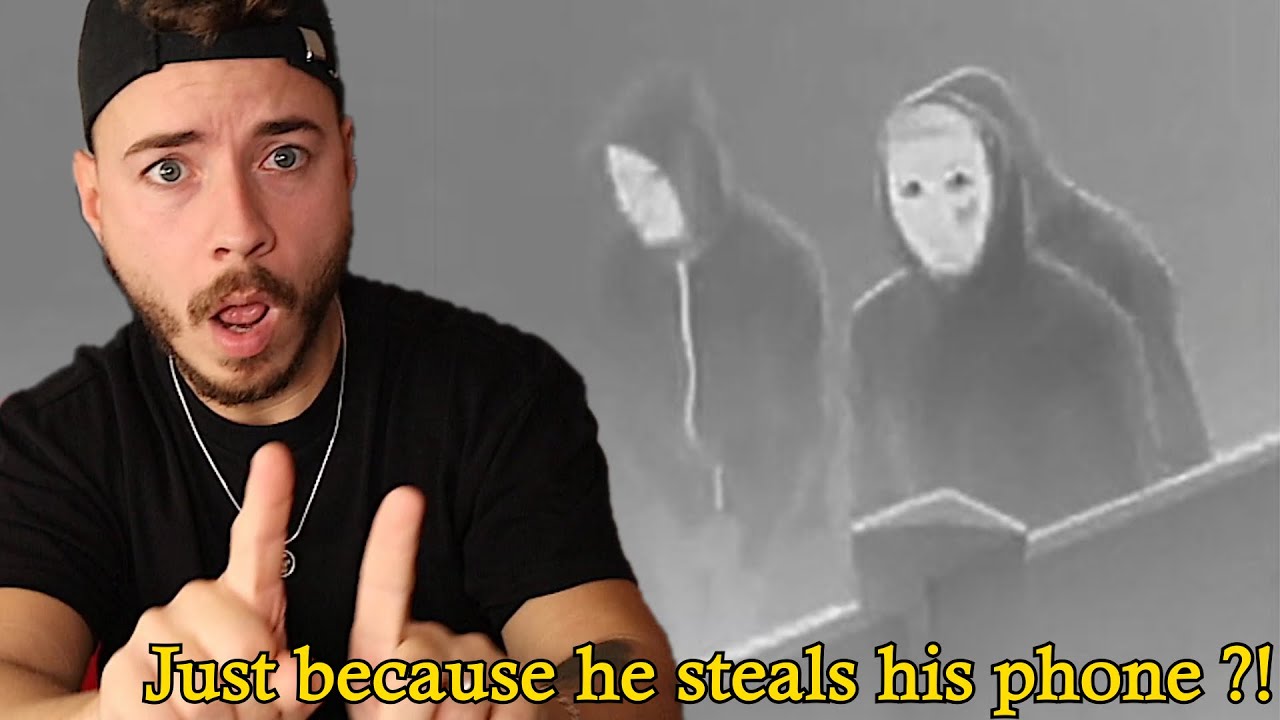 Just because he steals his phone ?!